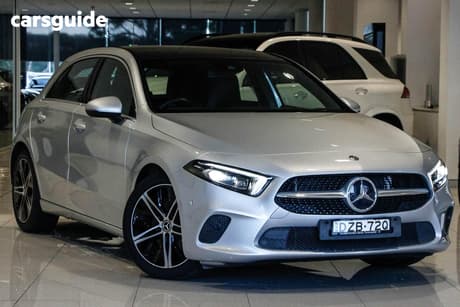 Silver 2018 Mercedes-Benz A200 Hatchback