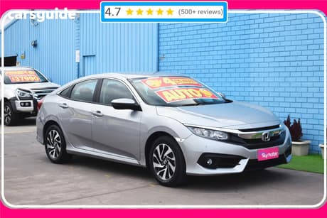 Silver 2016 Honda Civic Sedan Vti-S