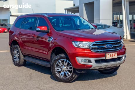 Red 2019 Ford Everest Wagon Trend (4Wd 7 Seat)