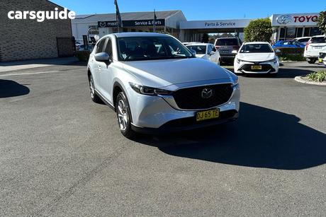 Silver 2023 Mazda CX-5 Wagon G20 Maxx (Fwd)
