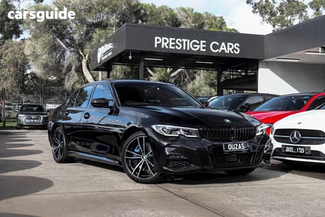 Black 2020 BMW 330I Sedan M Sport