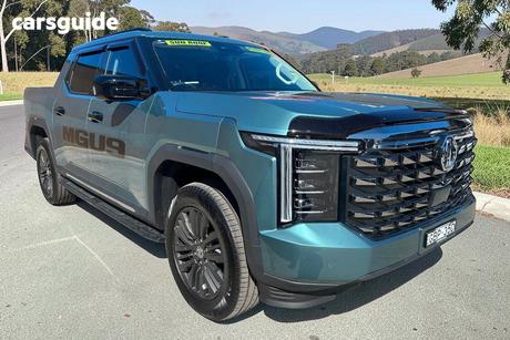 Green 2025 MG Mgu9 Double Cab Pick Up Explore Pro