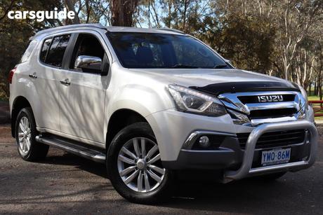 White 2017 Isuzu MU-X Wagon Ls-T (4X4)