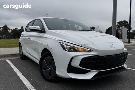 White 2025 MG MG3 Hatchback Vibe