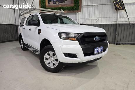 White 2017 Ford Ranger Crew Cab Pickup Xl 2.2 Hi-Rider (4X2)