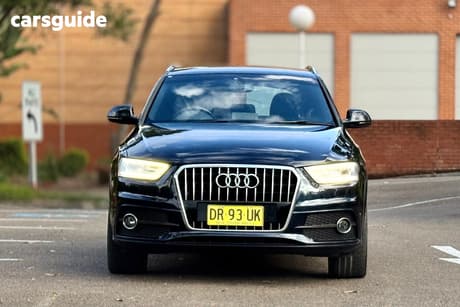 Black 2013 Audi Q3 Wagon 2.0 Tfsi Quattro (125Kw)