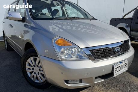 Silver 2012 Kia Grand Carnival Wagon S
