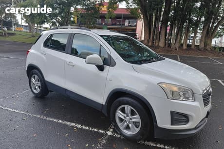 White 2014 Holden Trax Wagon Ls