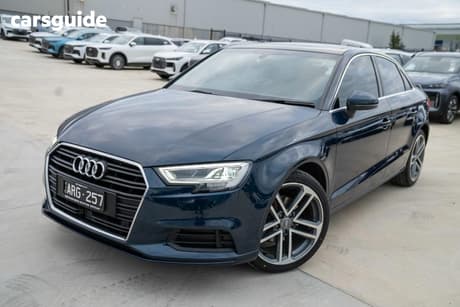 Blue 2018 Audi A3 Sedan 1.4 Tfsi Cod