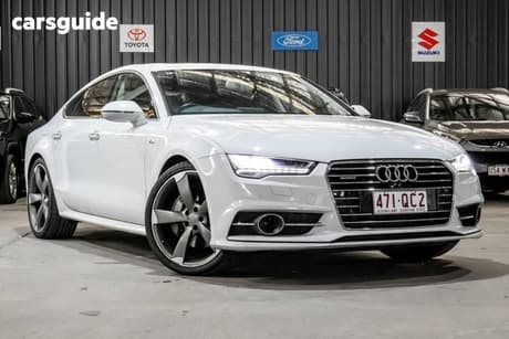 White 2016 Audi A7 Hatch S/BACK 3.0 TDI BITURBO QUATTRO 4G MY15