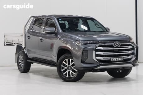 Grey 2022 LDV T60 Double Cab Utility Max Pro (4X4)