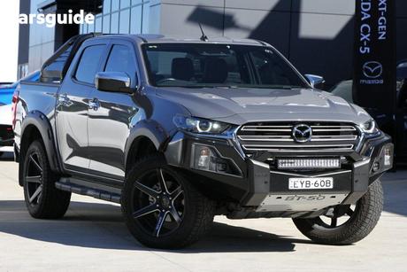 Grey 2022 Mazda BT-50 Dual Cab Pick-up Gt (4X4)