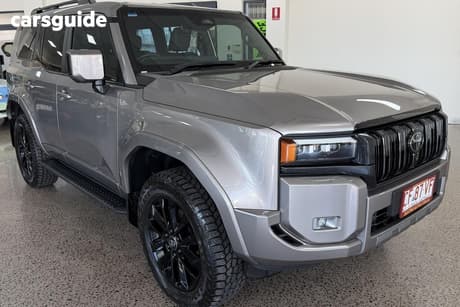 Bronze 2024 Toyota Landcruiser Prado Wagon Vx Frosted White