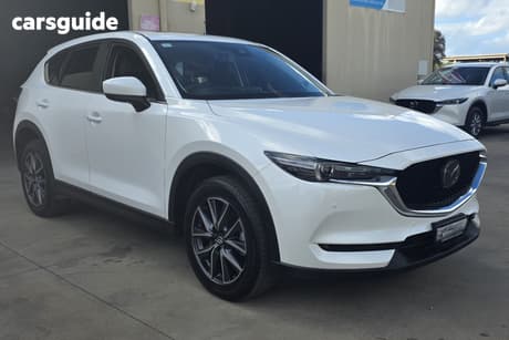 White 2018 Mazda CX-5 Wagon Akera (4X4) (5Yr)
