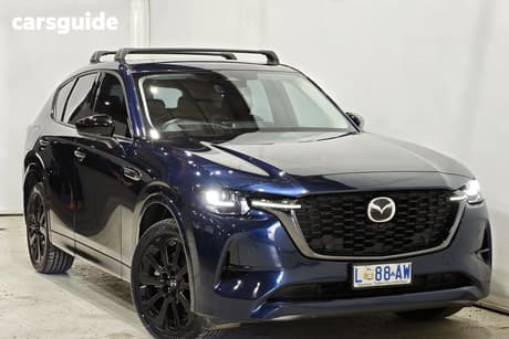 Blue 2023 Mazda CX-60 Wagon P50E Gt Phev