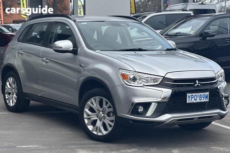 Silver 2018 Mitsubishi ASX Wagon Es Adas ( 2Wd)