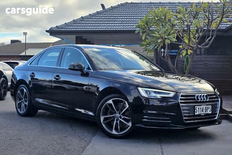 Black 2017 Audi A4 Sedan 1.4 Tfsi S Tronic Sport