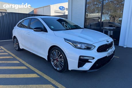 White 2021 Kia Cerato Hatchback Gt