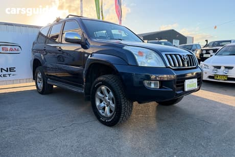 Blue 2005 Toyota Landcruiser Prado Wagon Gxl (4X4)