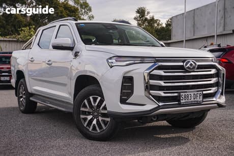 White 2025 LDV T60 Double Cab Utility Max Pro (4X4)