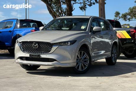 Grey 2025 Mazda CX-5 Wagon G35 Akera Turbo (Awd)