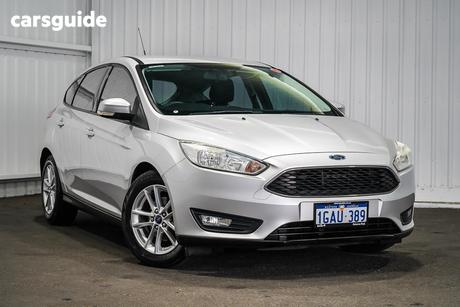 Silver 2016 Ford Focus Hatchback Trend