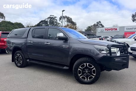 Grey 2022 Toyota Hilux Double Cab Pick Up Sr5 (4X4)