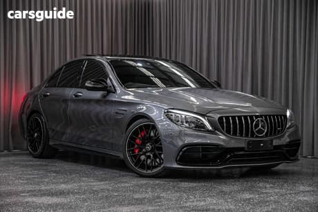 Grey 2019 Mercedes-Benz C63 Sedan S