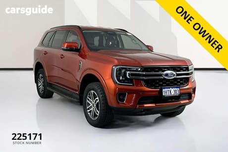 Orange 2022 Ford Everest Wagon Trend (4Wd)