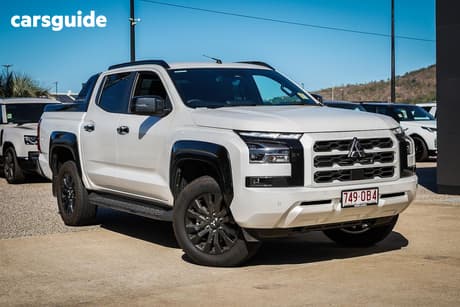 White 2025 Mitsubishi Triton Double Cab Pick Up Gsr (4X4)