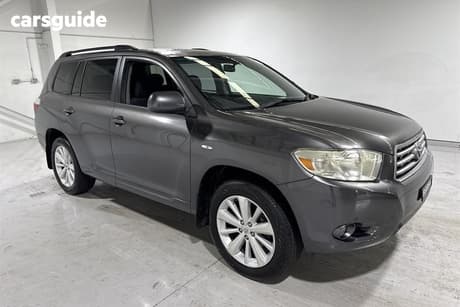 Grey 2010 Toyota Kluger Wagon Altitude (4X4) 7 Seat