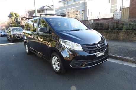 Black 2021 LDV G10 Van Lift Door