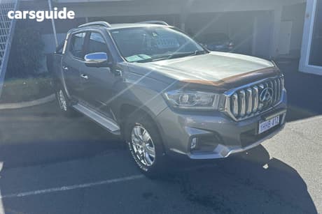 Grey 2018 LDV T60 Ute Tray LUXE