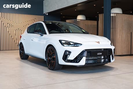 White 2026 Cupra Leon Hatch VZX F