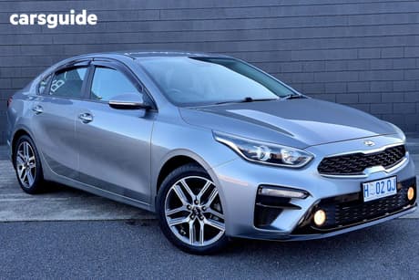 Grey 2018 Kia Cerato Sedan Sport
