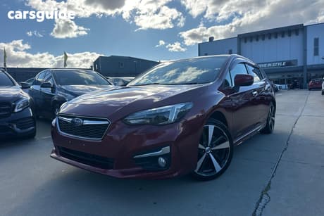 Red 2017 Subaru Impreza Hatchback 2.0S (Awd)