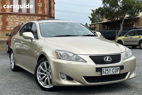 Bronze 2006 Lexus IS250 Sedan Sports Luxury