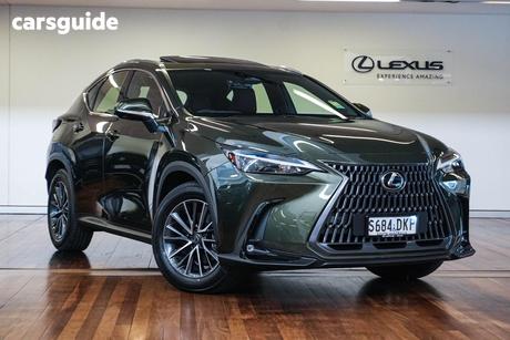 Green 2026 Lexus NX SUV NX450H+ LUXURY 4X4