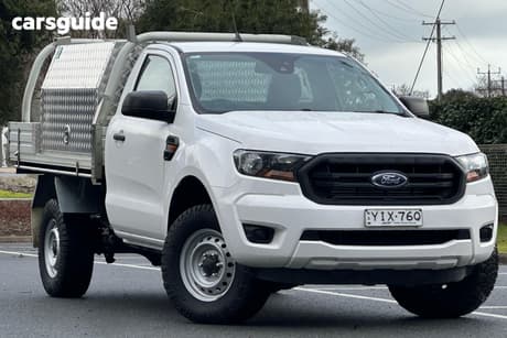 White 2020 Ford Ranger Ute Tray