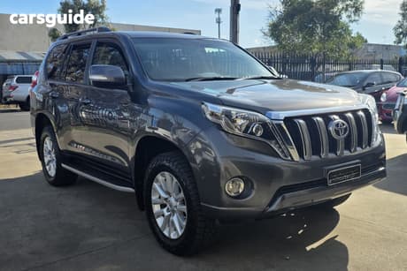 Grey 2016 Toyota Landcruiser Prado Wagon Vx (4X4)