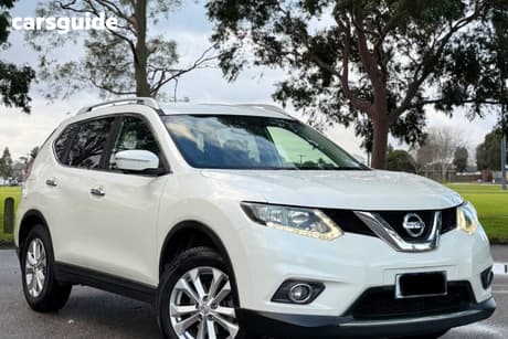 White 2016 Nissan X-Trail Wagon St-L (Fwd)