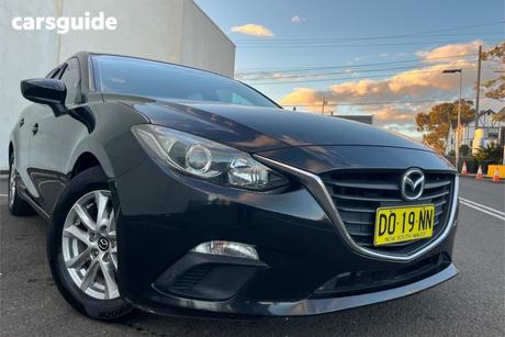 Black 2014 Mazda 3 Hatchback Maxx