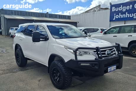 White 2020 Toyota Fortuner Wagon Gx
