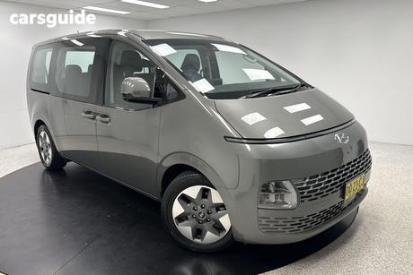 Grey 2021 Hyundai Staria Wagon