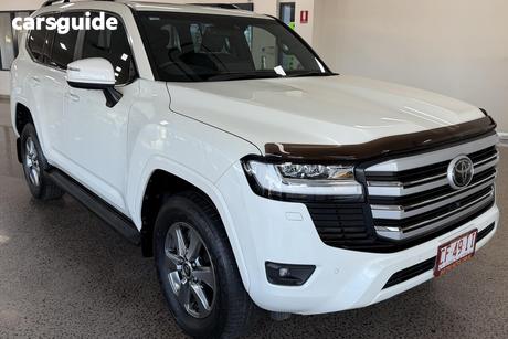 White 2023 Toyota Landcruiser Wagon Lc300 Vx (4X4)