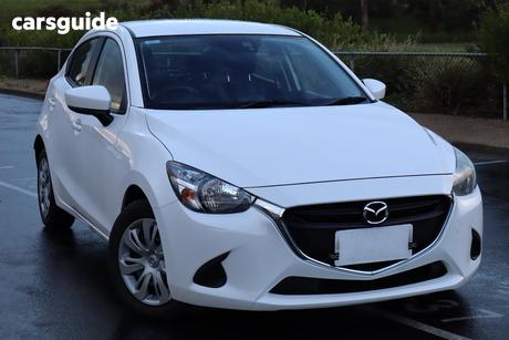 White 2017 Mazda 2 Hatchback Neo