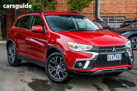 Red 2018 Mitsubishi ASX Wagon Ls Adas (2Wd)