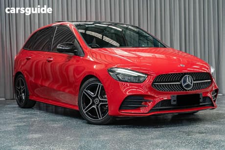 Red 2019 Mercedes-Benz B180 Hatchback