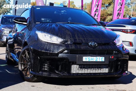 Black 2025 Toyota GR Yaris Hatchback Gts