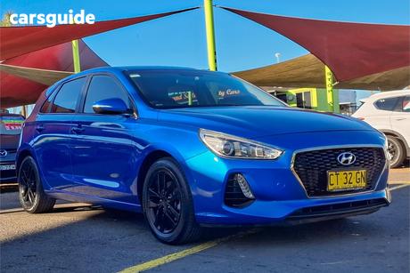 Blue 2017 Hyundai I30 Hatchback Active
